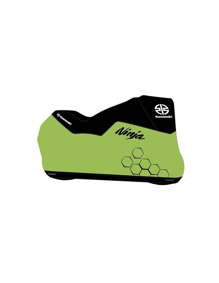 Telo coprimoto Ninja da esterno (Black/Green) M