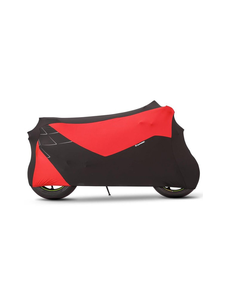 Telo Kawasaki Super stretch cover (Green-Black) (Red-Black)