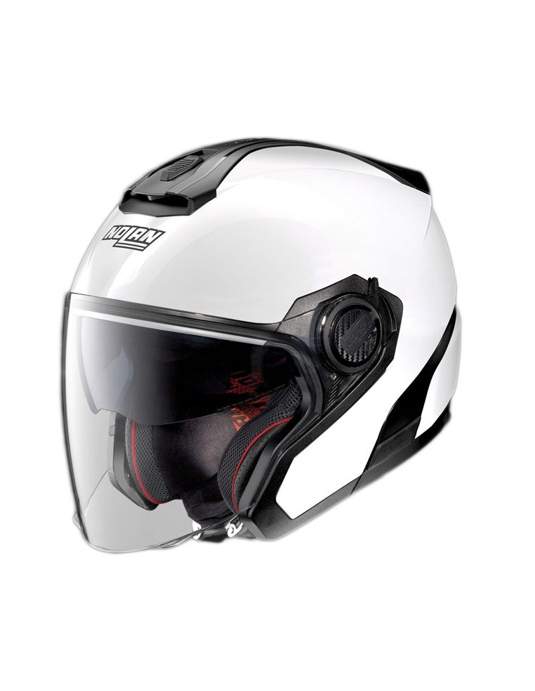 Casco Moto Jet Nolan N40.5 N-Com Pure White