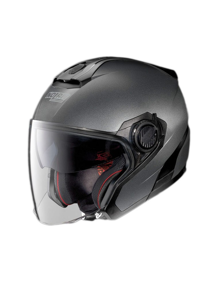 Casco Moto Jet Nolan N40.5 N-Com Nero Graphite
