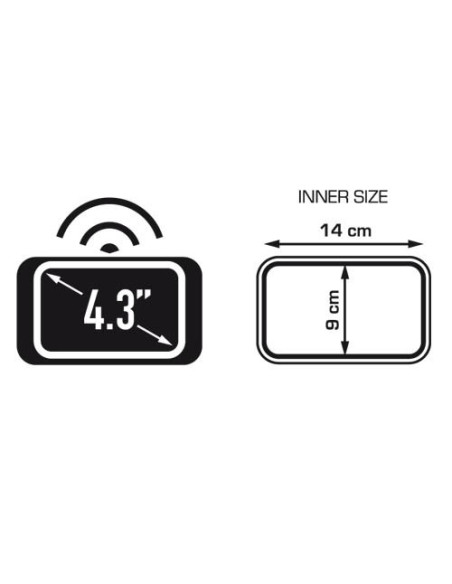 Portanavigatore / Smartphone Givi S953 (4.3 pollici)