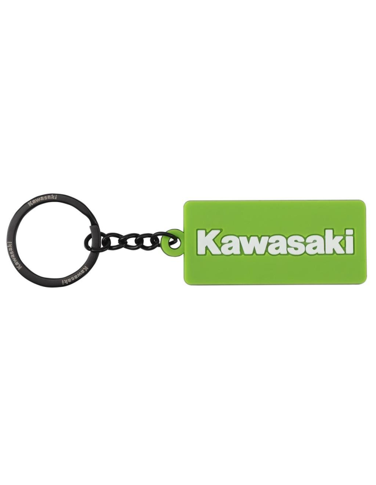 Kawasaki Black Green portachiavi