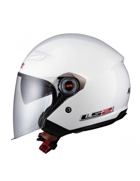 Casco LS2 Jet Track bianco