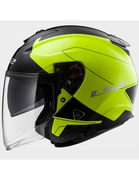 LS2 Infinity BEYOND Black Hi-Vis Yellow