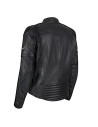 Giacca in pelle Kawasaki RS Nera