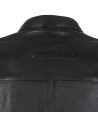 Giacca in pelle Kawasaki RS Nera