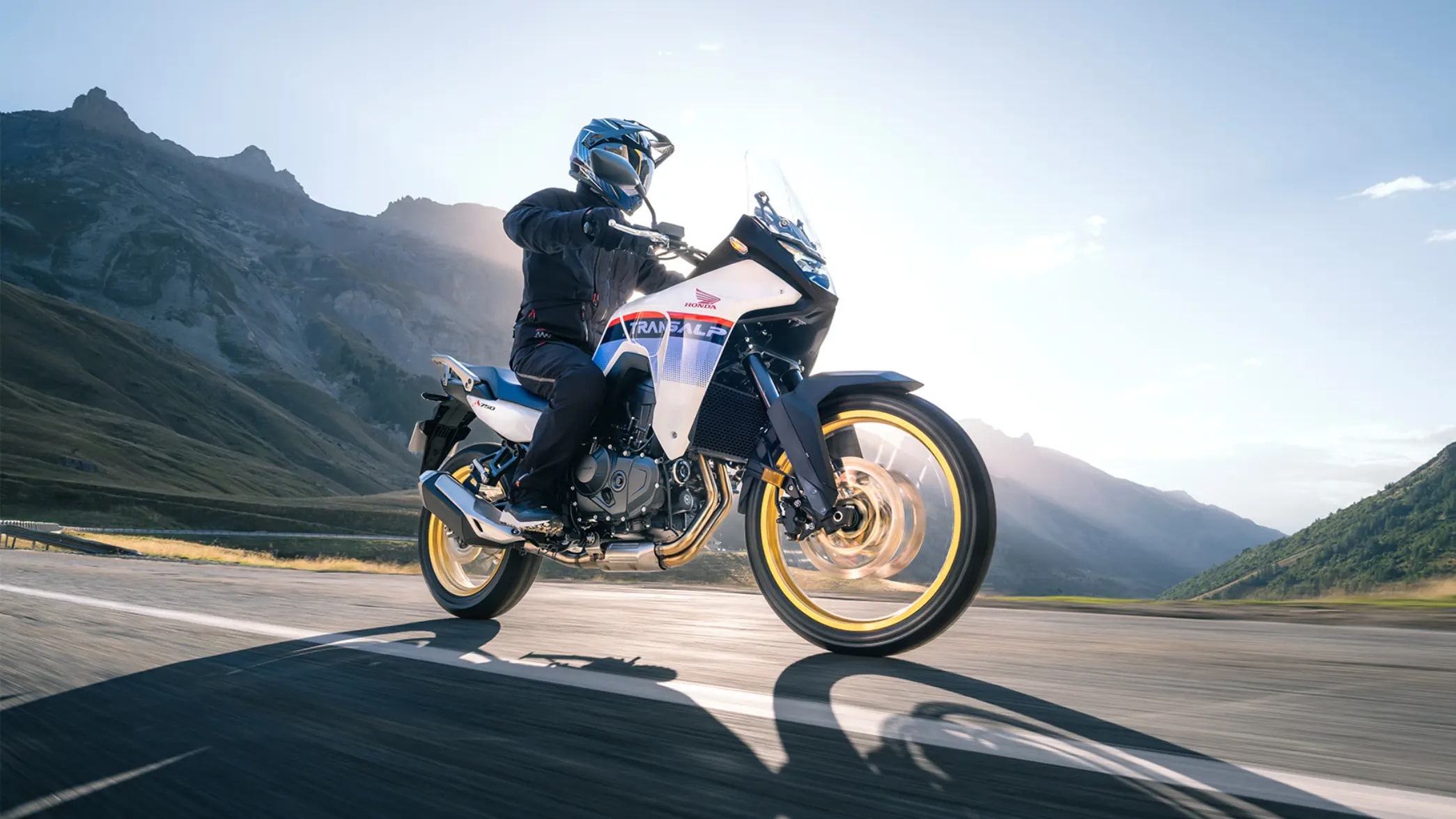 honda translap x750 vista frontale
